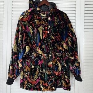 WOMEN'S VINTAGE SKEA PARIS/VAIL LUXURY WINTER SKI JACKET, SIZE: 10